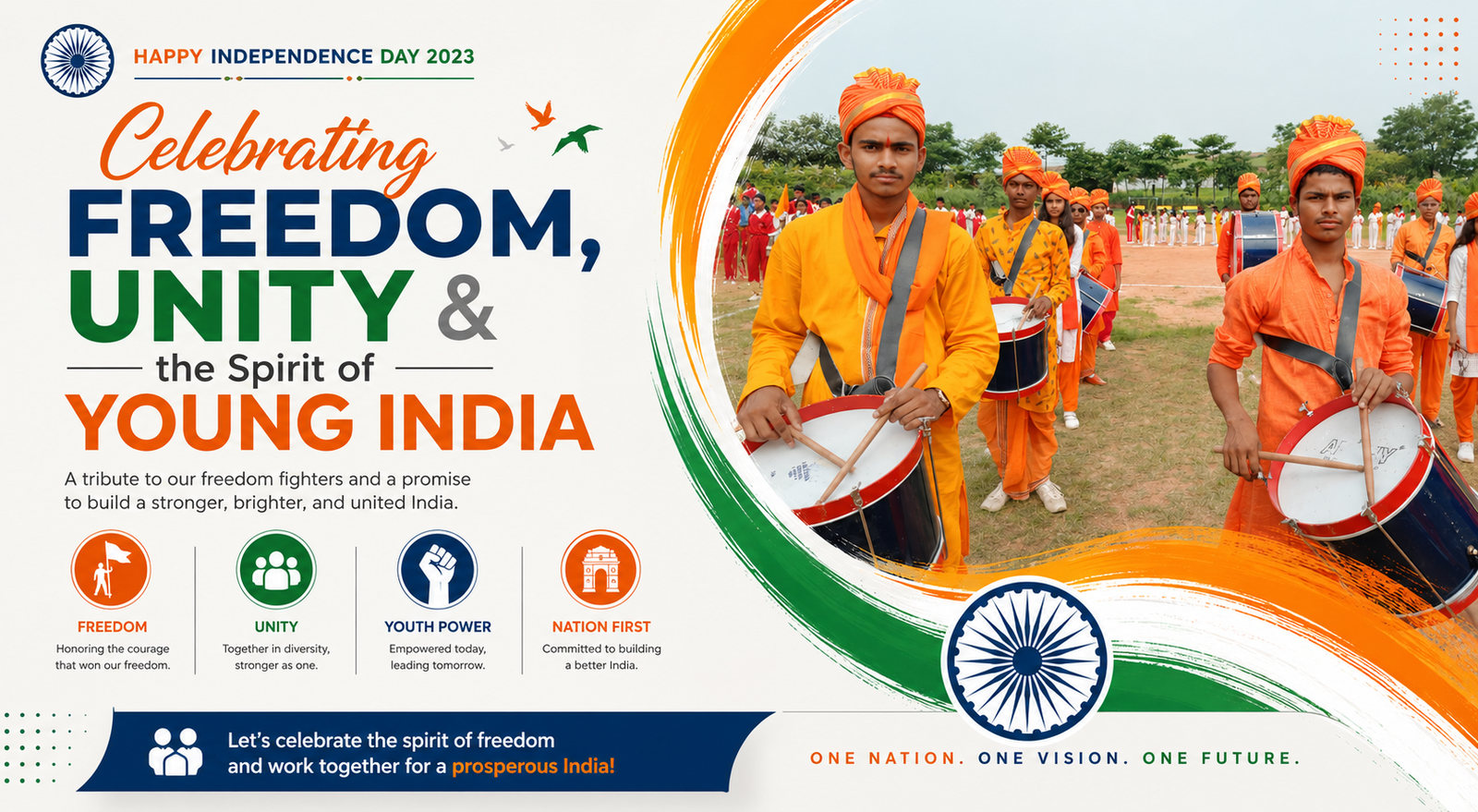 Celebrating Freedom, Unity & the Spirit of Young India