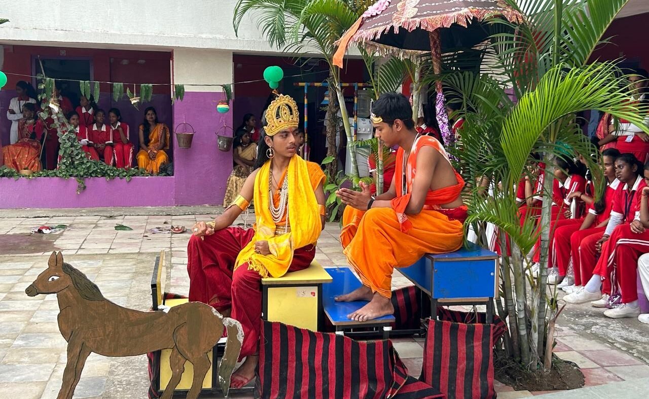 Janmashtami Celebrations in Gumla at Solitaire Educational Academy
